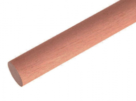 BARRAL LISO COLOR CEDRO DE 22 MM X 2,80 MT