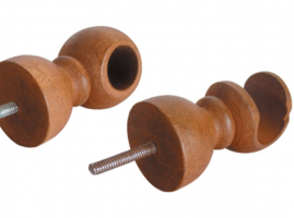 SOPORTE DECOR BOCHITA CERRADO 14 MM NATURAL