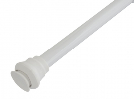 Caáo Extensible de Lujo Liso Hasta 2,20 mts BLANCO