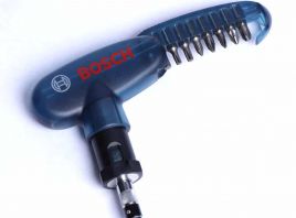 Mini Set De Bolsillo Bosch 10 Puntas Para Atornillar