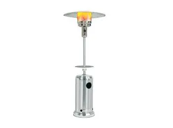 CALEFACTOR CG ACERO INOXIDABLE A GAS P/EXTERIOR 12 KW CON RUEDAS (CZGB-B)