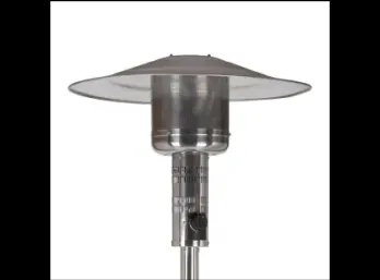 CALEFACTOR FEMA DE ACERO INOX PARA EXTERIORES GAS ENVASADO TIPO HONGO