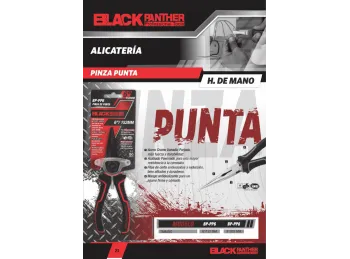 PINZA BLACK PANTHER DE PUNTA 8