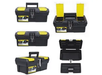 CAJA DE HTAS STANLEY 12.5in SERIE 2000 CIERRE METAL Y GAV