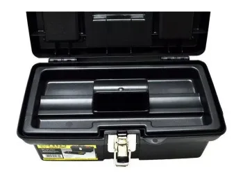 CAJA DE HTAS STANLEY 12.5in SERIE 2000 CIERRE METAL Y GAV