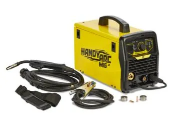 KIT SOLDADOR HANDYARC MIG 160I ESAB +TORCHA ESAB 150 +REGULADOR+ALAMBRE 5 KG RI