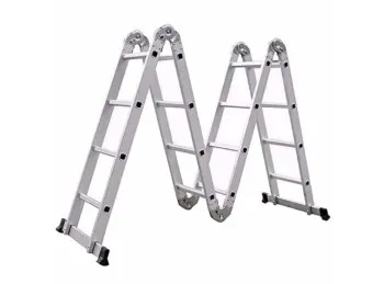 ESCALERA ARTICULADA MULTIPROPOSITO 16 ESCALONES BLACK PANTHER