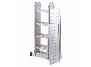 ESCALERA ARTICULADA MULTIPROPOSITO 16 ESCALONES BLACK PANTHER