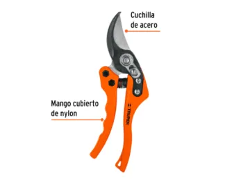 TIJERA DE PODA 18463 TRUPER ACERO ESPECIAL CORTE DIAM. 19 MM LARGO 20 CM