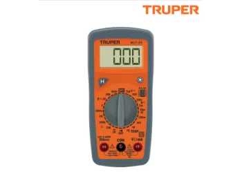 TESTER DIGITAL TRUPER JUNIORS CON 2 PUNTAS PROBADORAS Y SONDA CAJA X 4 U