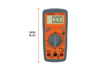 TESTER DIGITAL TRUPER JUNIORS CON 2 PUNTAS PROBADORAS Y SONDA CAJA X 4 U