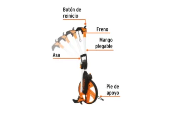 ODOMETRO CON FRENO TRUPER DE 12in