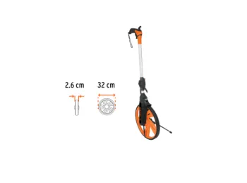 ODOMETRO CON FRENO TRUPER DE 12in