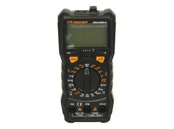 MULTIMETRO DIGITAL MDGL600-9 LUSQTOFF TENS.MAX. DCV 600V ACV 600V DCA 10A