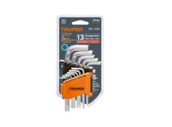 JUEGO DE 13 LLAVE ALLEN PU TRUPER