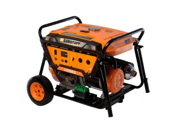 GENERADOR LUSQTOFF NAFTERO 220V-50HZ. 5 KVA.  ARRANQUE ELECTRICO C/BOT. MOTOR 4T