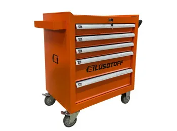 GABINETE ORGANIZADOR LUSQTOFF GML5-8 465 X 685 X 780 MM 5 CAJON. METAL. C/RUEDAS