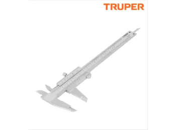 CALIBRE ACERO TRUPER 6 PERILLA FIJACION AJUSTE MANUAL CON ESTUCHE CAJA X 2 U