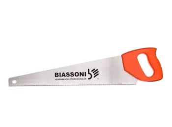 SERRUCHO CARPINTERO 450 mm BIASSONI MANGO PLASTICO