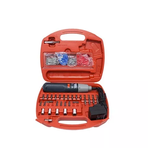 KIT 134 PIEZAS B & D C/DESTORNILLADOR 2.4 V