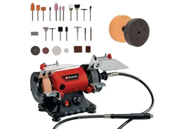 AMOLADOR DE BANCO TC-XG 75 KIT 4412559 EINHELL 120W 0 A 9000 RPM C/ACCESORIOS