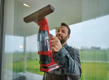 LIMPIAVENTANAS INALAMBRICO 3437100 BRILLIANTO EINHELL  18V INCL. PULVER