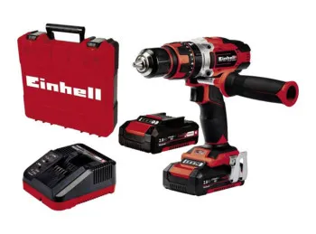 TALADRO PERC INALAMB EN KIT TE-CD 18/48 LI-I EINHELL + 2 BAT DE 2Ah PXC+CARG+MAL