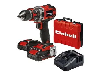 TALADRO PERC INALAMB EN KIT TE-CD 18/48 LI-I EINHELL + 2 BAT DE 2Ah PXC+CARG+MAL